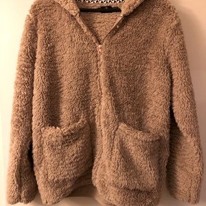 Volcom Fuzzy Zip-Up Hoodie